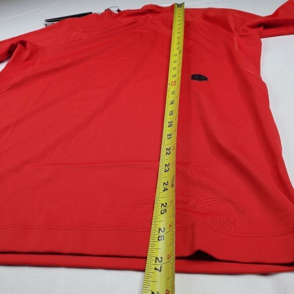 $50 NEW L UNDER ARMOUR Rush STAMINA RED SHORT SLEEVE COMPRESSION SHIRT LARGE NWT - Picture 4 of 13